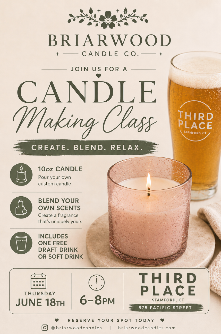 Candle Making Workshop! June 18th