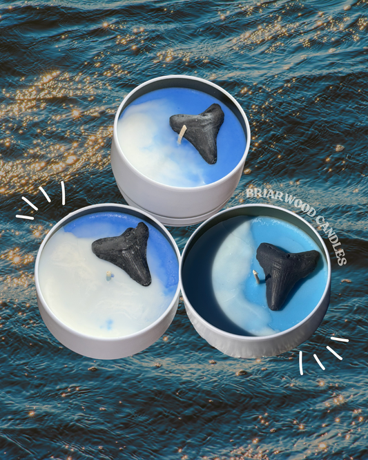 Shark Tooth Candle